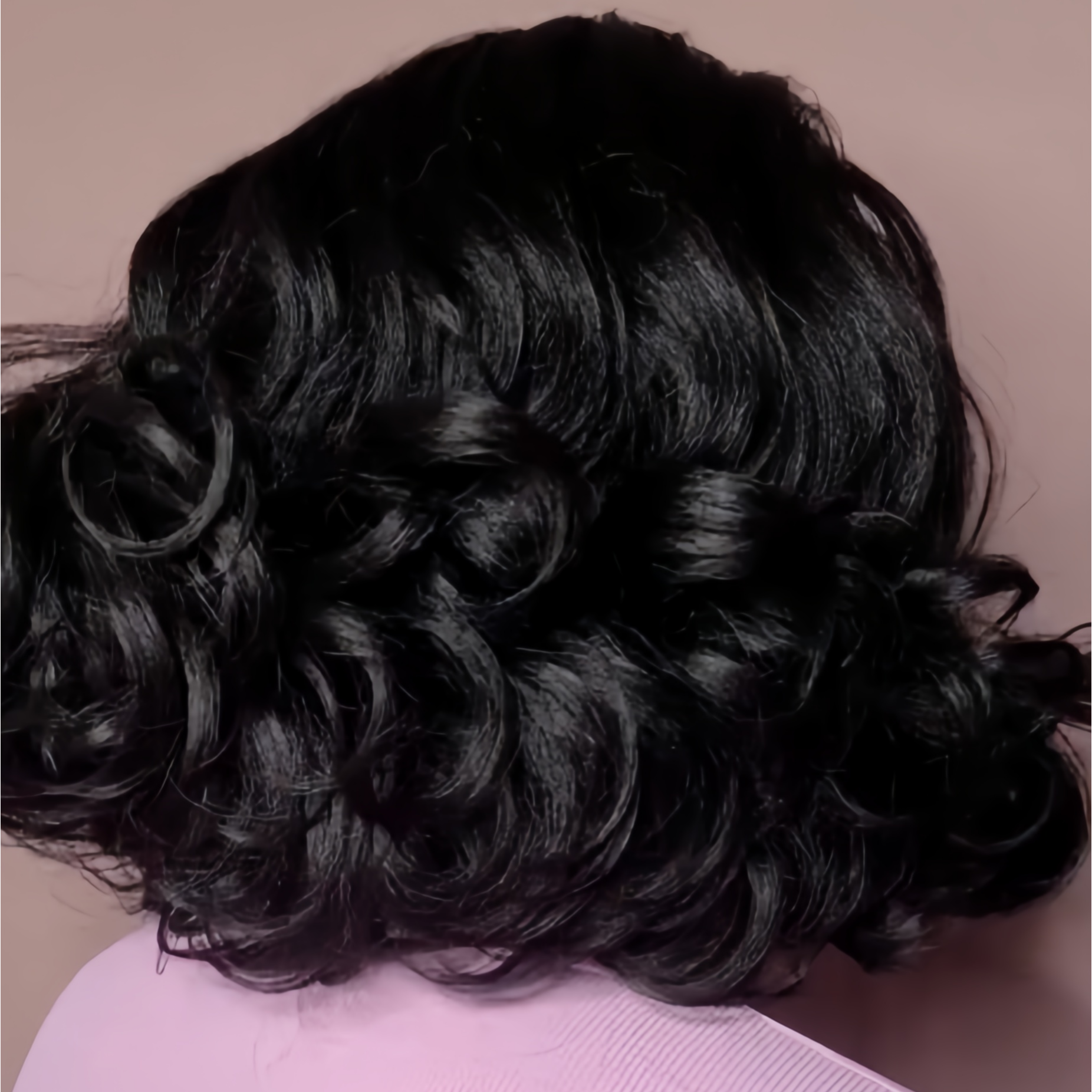 Lace Front Wig Curls Edges Y Part Kinky Barrel Curl 12