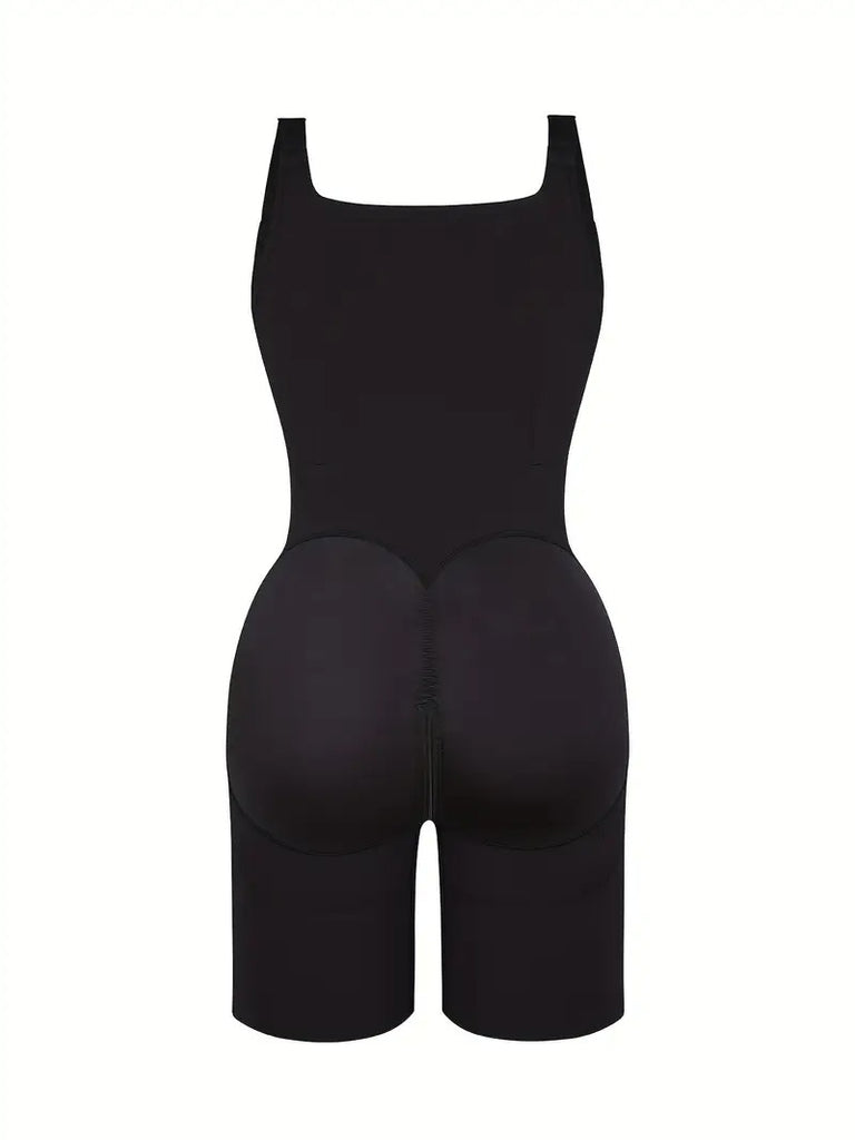 Shapewear for Women Tummy Control Full Shapewear Butt Lifter with Zipper Crotch