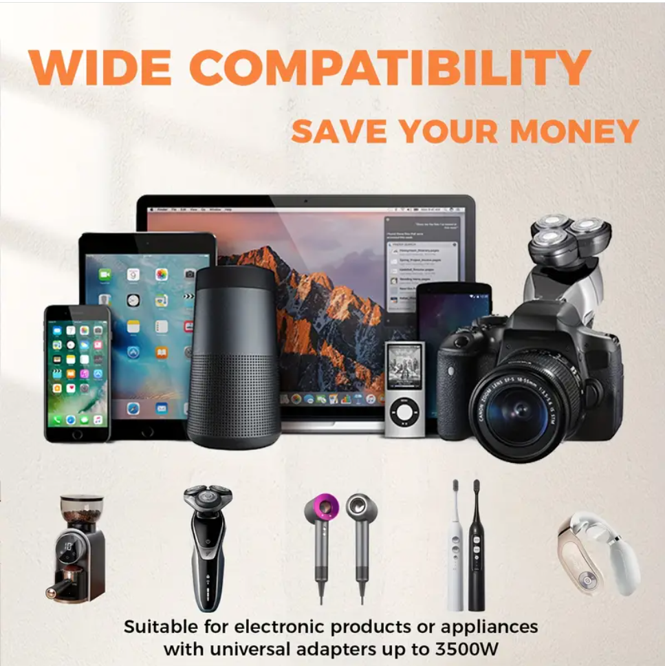 🔥LAST DAY 49% OFF💥🎁Wall Outlet Extender with Shelf Night（Buy 2 Free Shipping✈️）