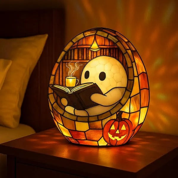🔥Last Day Promotion 50% OFF🔥 - Ghost Reading Book Lamp