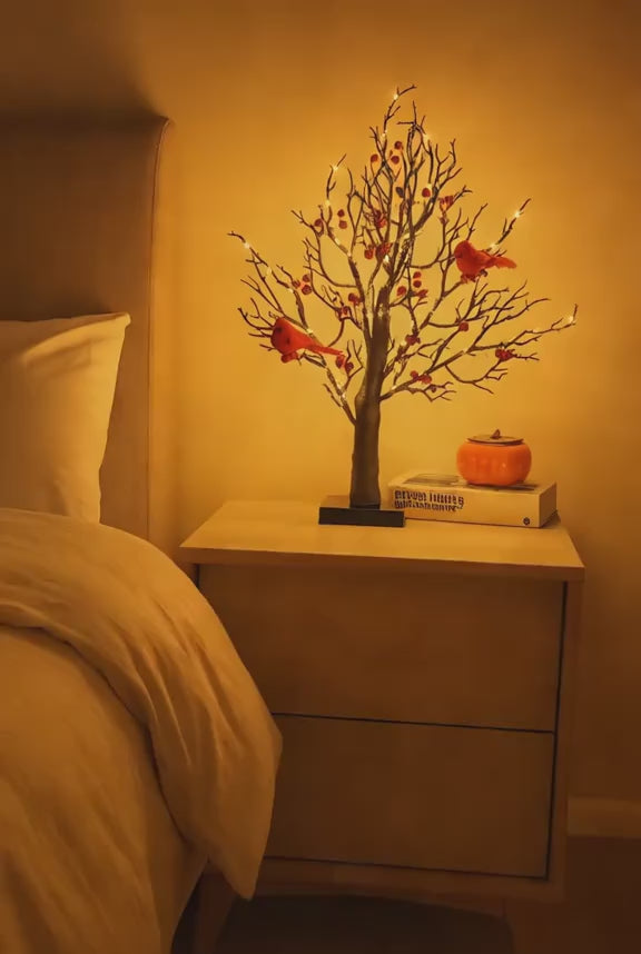 🔥Berries, Holiday Decorations for Home Living Room, Bedroom and Party for Christmas, Wedding, Birthday Scene Setting Ambient Tree Lights Gift Ornaments