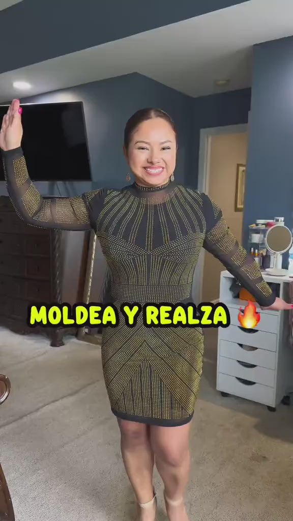 Shapewear for Women Tummy Control Full Shapewear Butt Lifter with Zipper Crotch